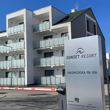 Sunset Resort Apartament Dziesiatka Przy Plazy Grzybowo  Exterior foto